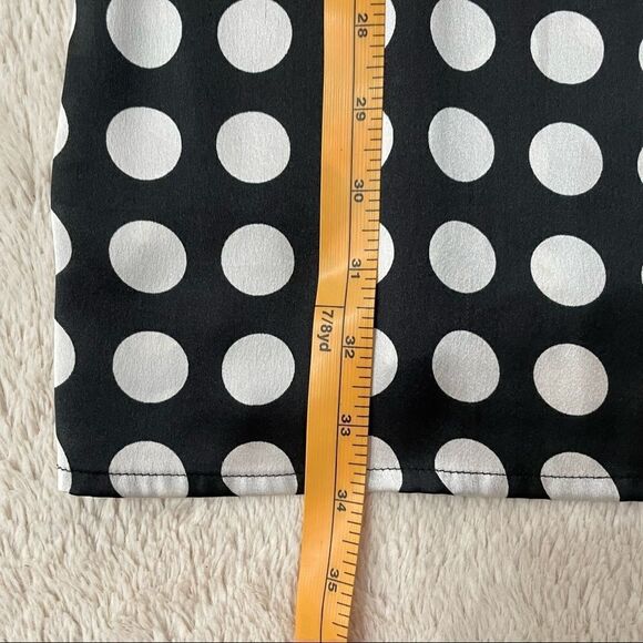 Walter baker effie polka dot sleeveless v-Neck tank slip dress size medium - Picture 14 of 14